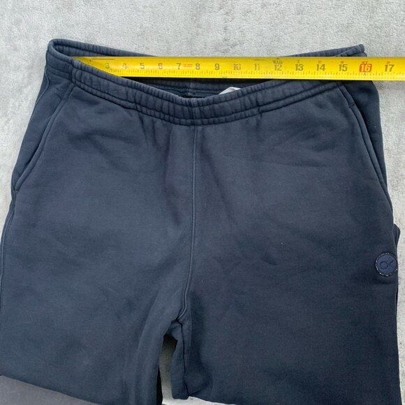 Outerknown Sunday Sweatpants Mens Size XL Black Joggers Athleisure Cotton 26” - Picture 7 of 13